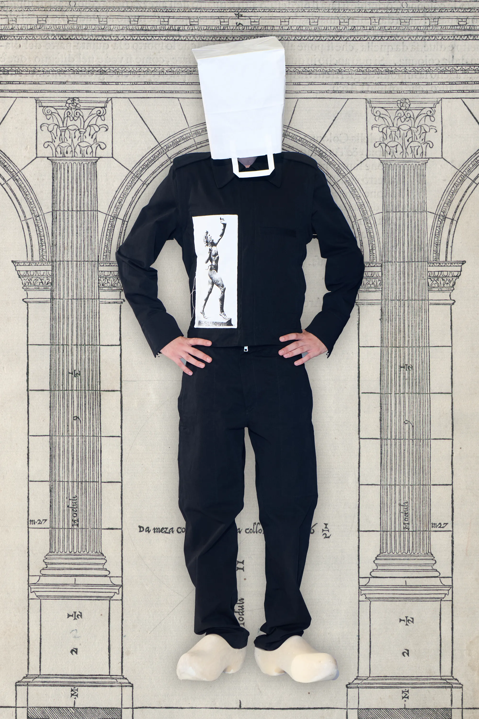 Sebastien Meunier Versatile Pompeii Printed Cotton Jumpsuit — Chapitre 14 collection