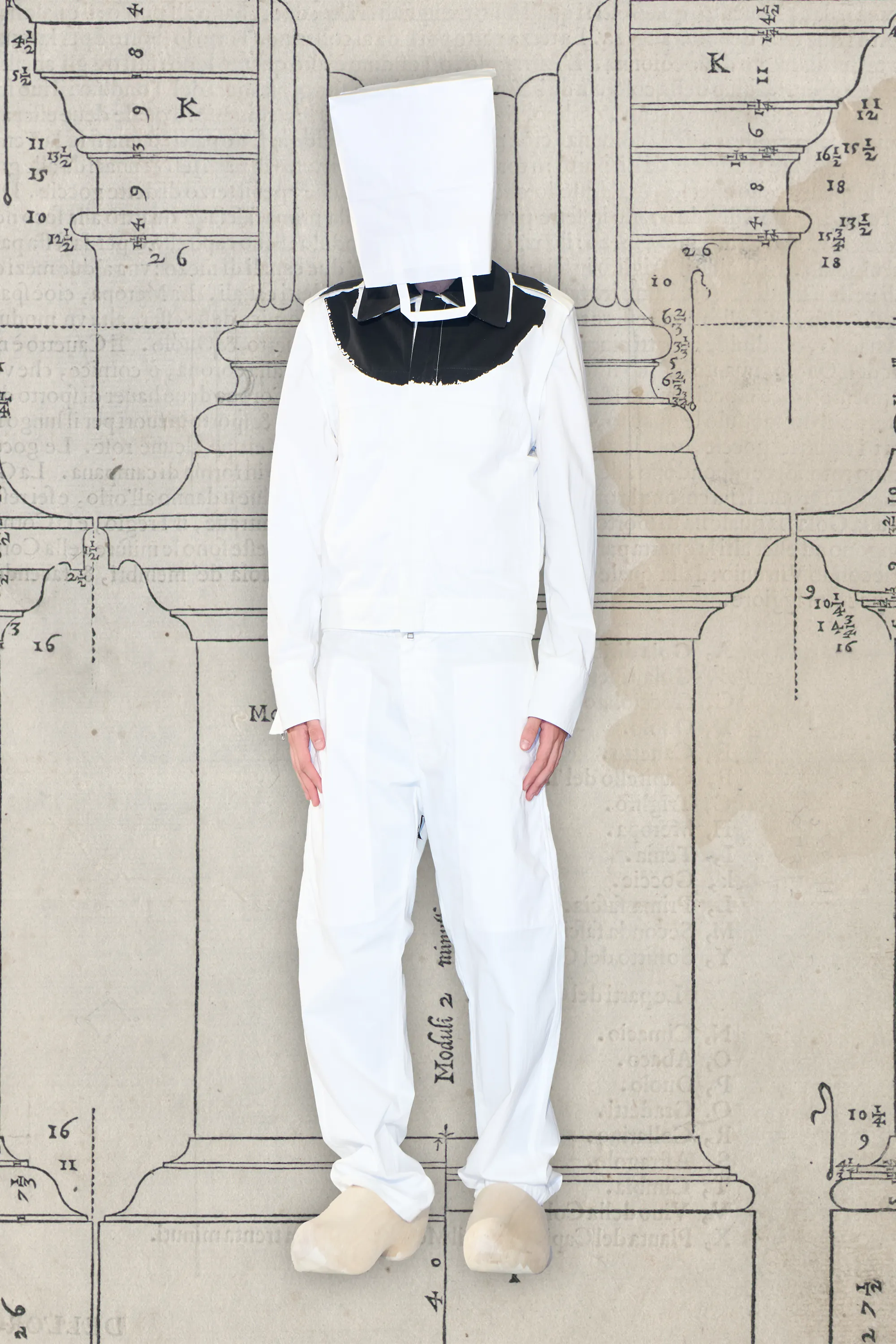 Transformable Overall with Serigraph Prints