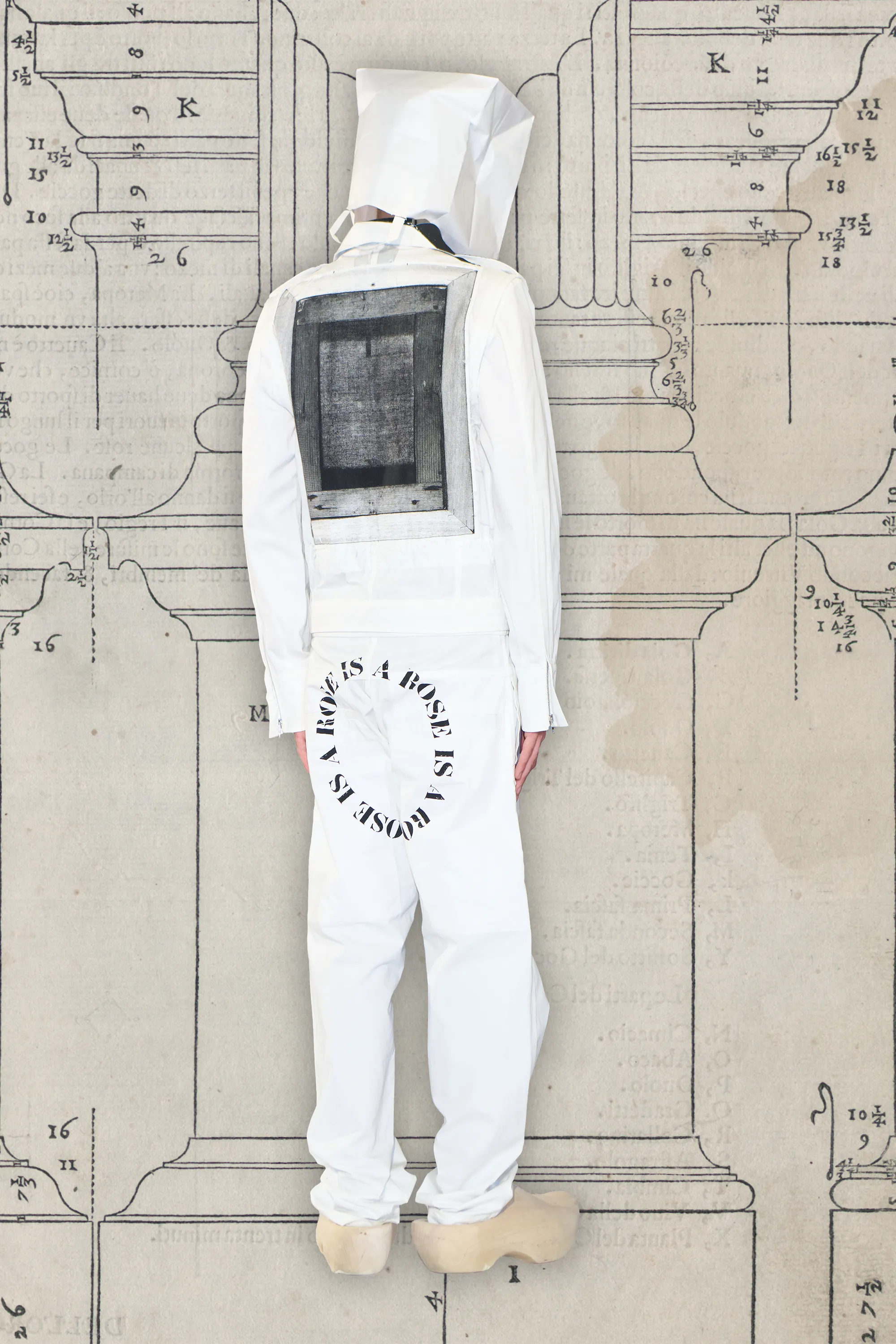 Transformable Overall with Serigraph Prints