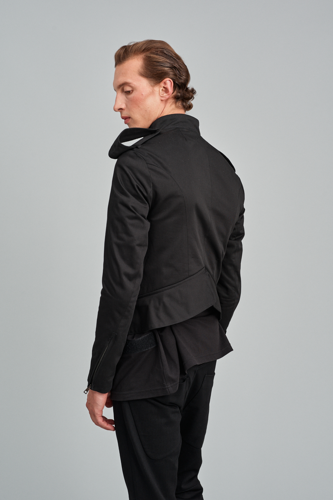 [The Magic Mountain] Officer-inspired deconstructed basque jacket
