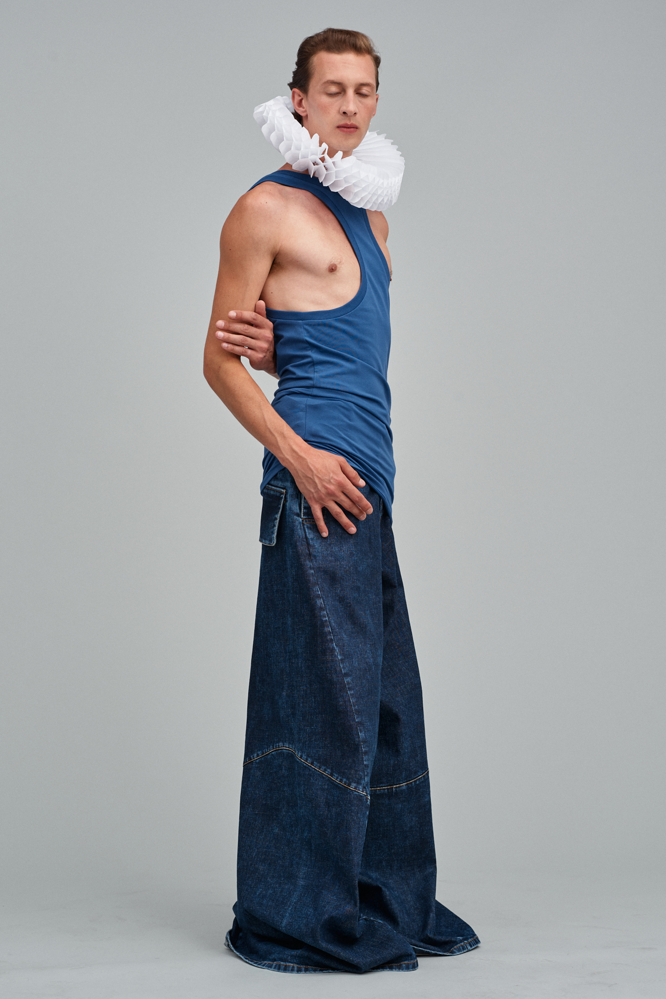 [The Magic Mountain] High-waisted sailor’s trousers