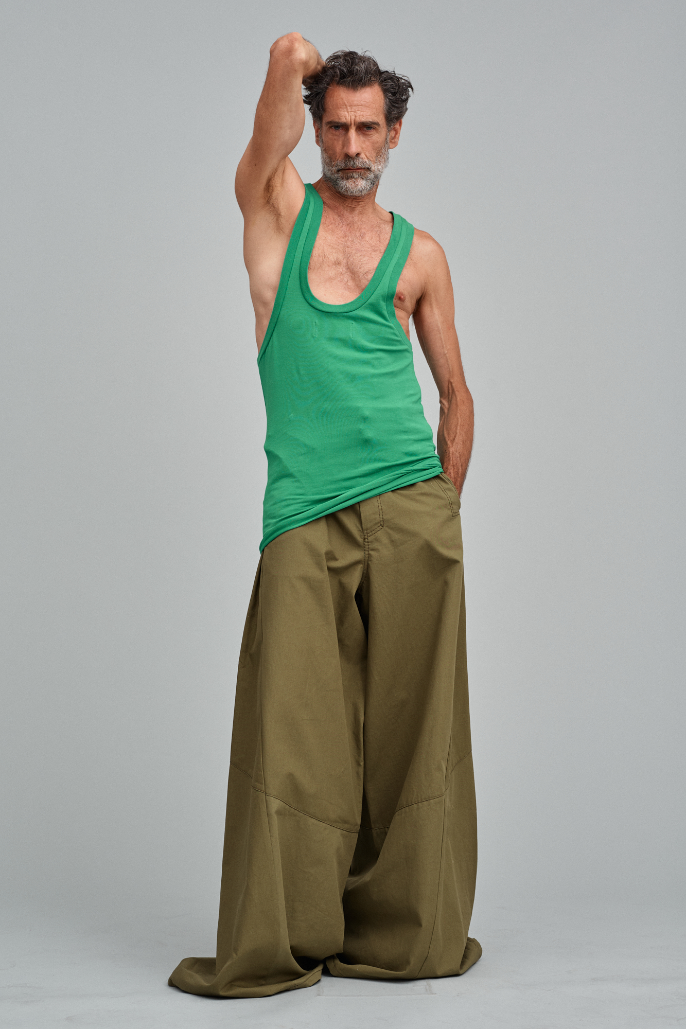 [The Magic Mountain] High-waisted sailor’s trousers