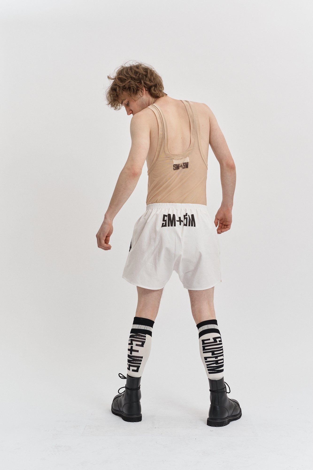 [BAD GUYS GOOD SPORTS] Printed versatile tulle tank top