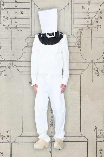 Transformable Overall with Serigraph Prints