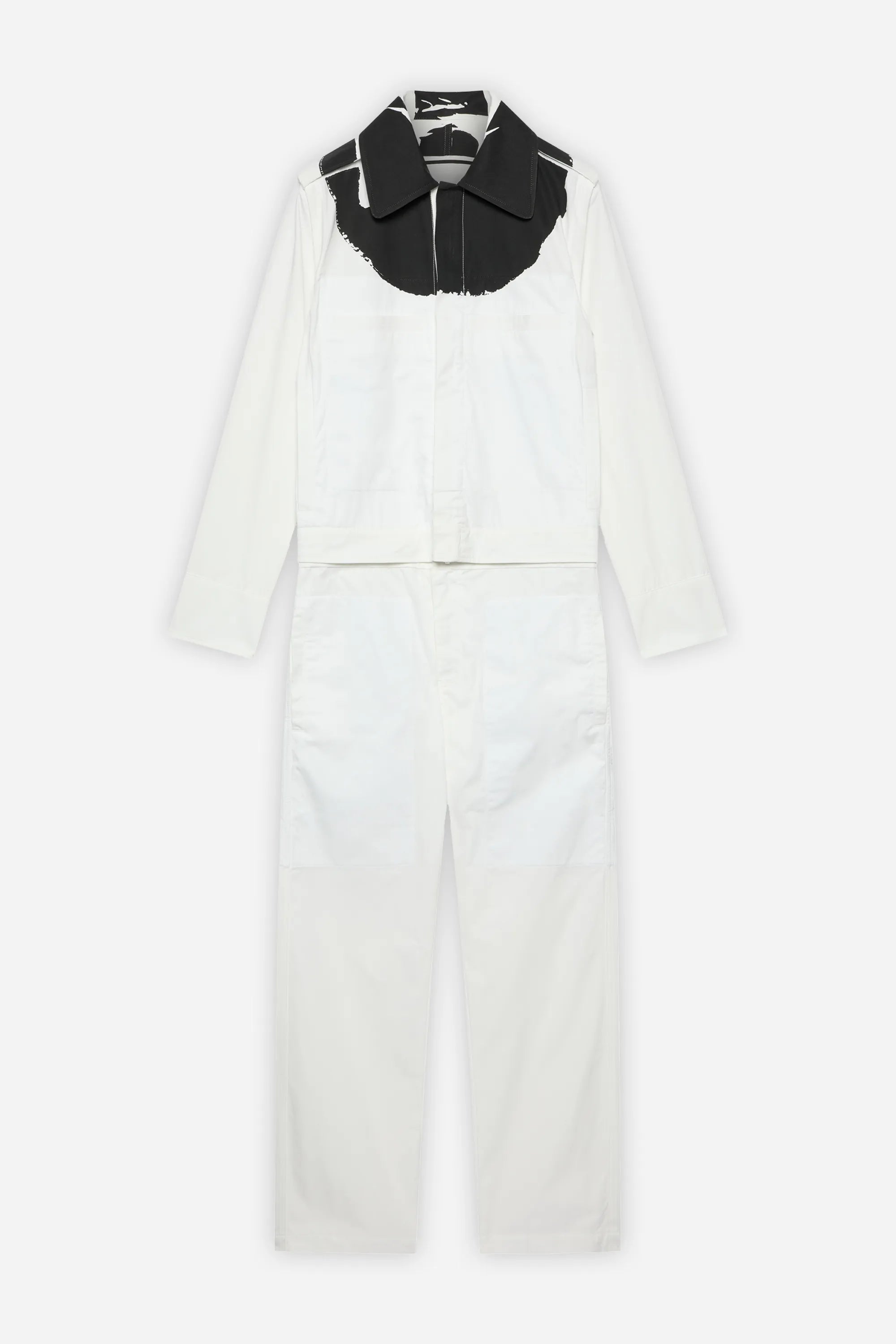 Transformable Overall with Serigraph Prints