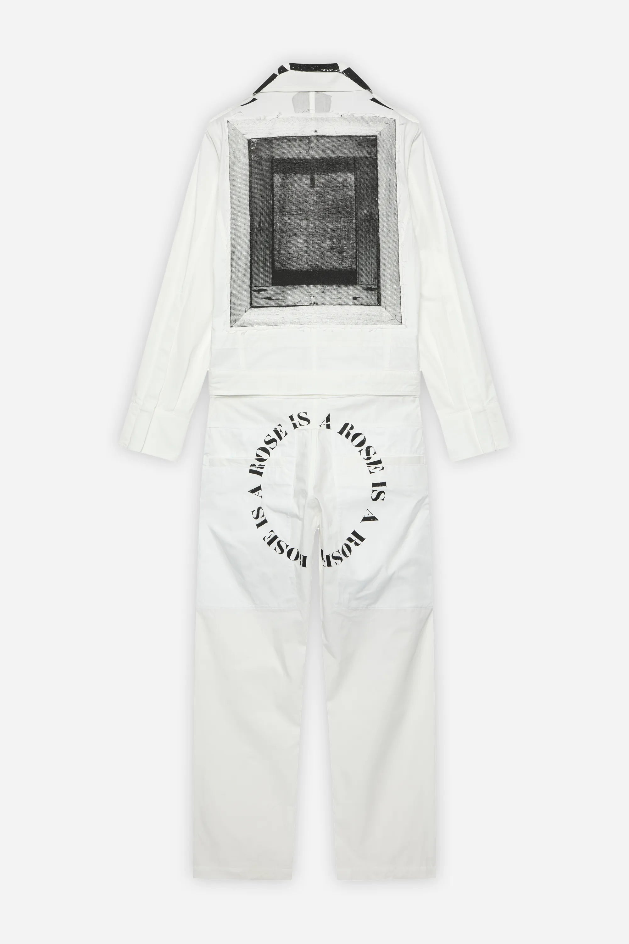 Transformable Overall with Serigraph Prints