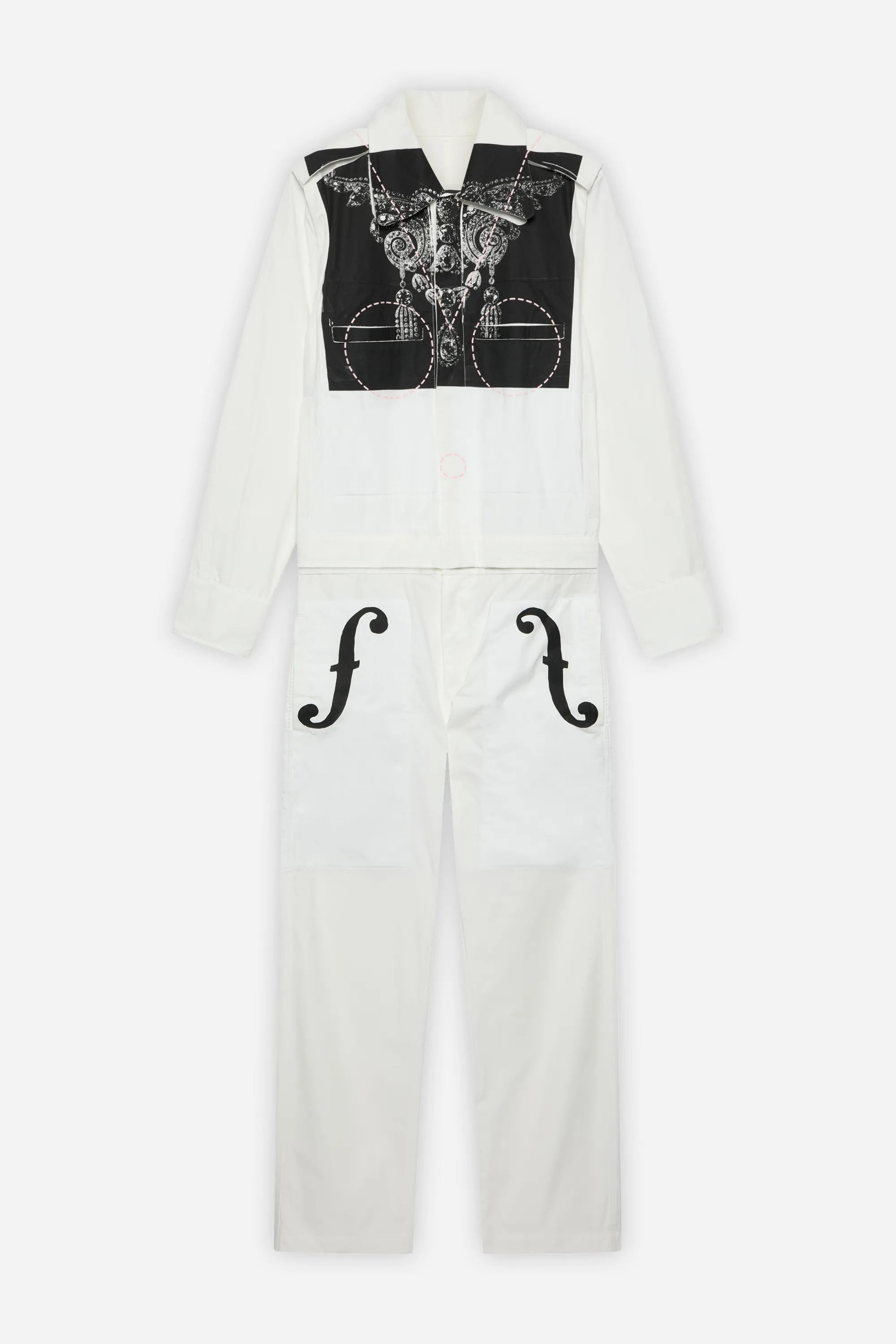 Sebastien Meunier Versatile Jewel Printed Cotton Jumpsuit - front view - Chapitre 14 collection