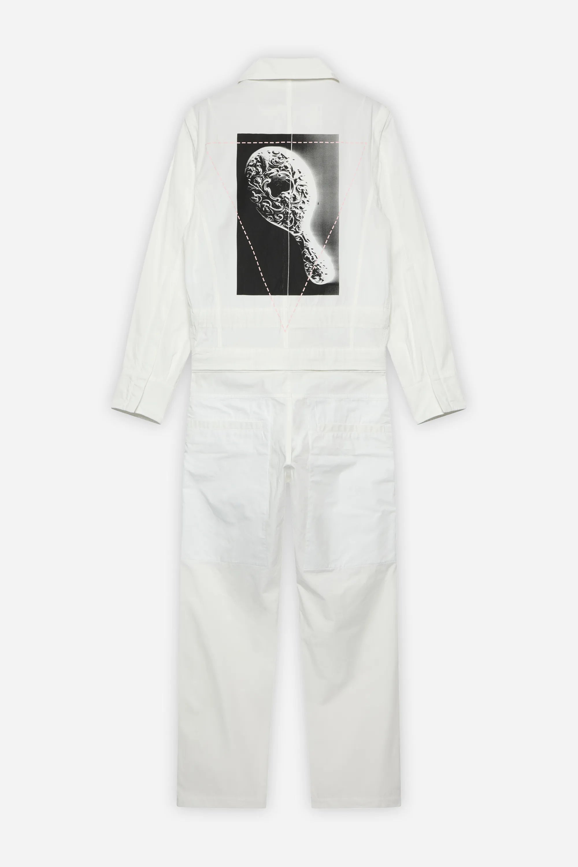 Sebastien Meunier Versatile Jewel Printed Cotton Jumpsuit - back view - Chapitre 14 collection