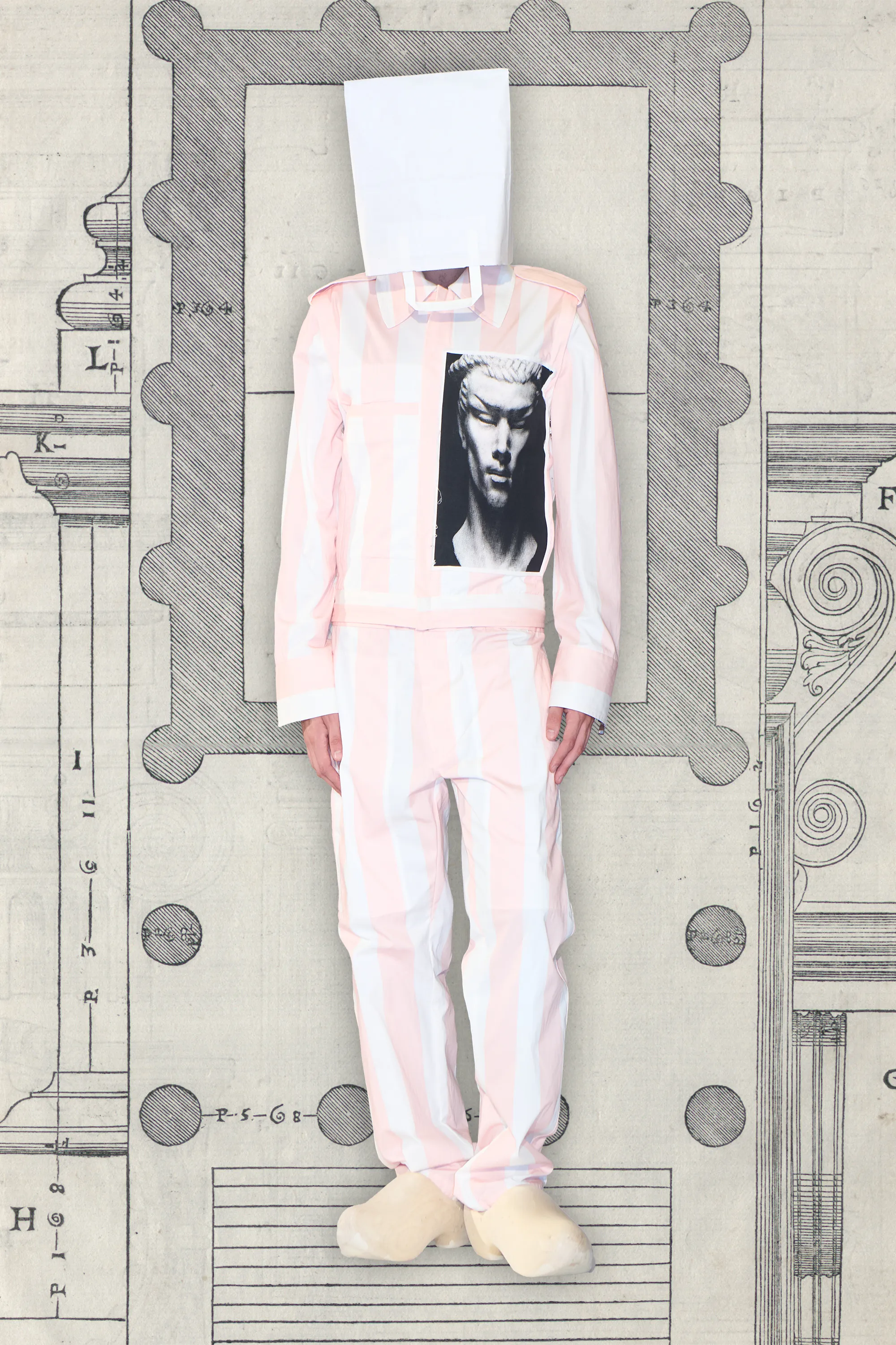 Sebastien Meunier Versatile Moon Printed Cotton Jumpsuit — Chapitre 14 collection