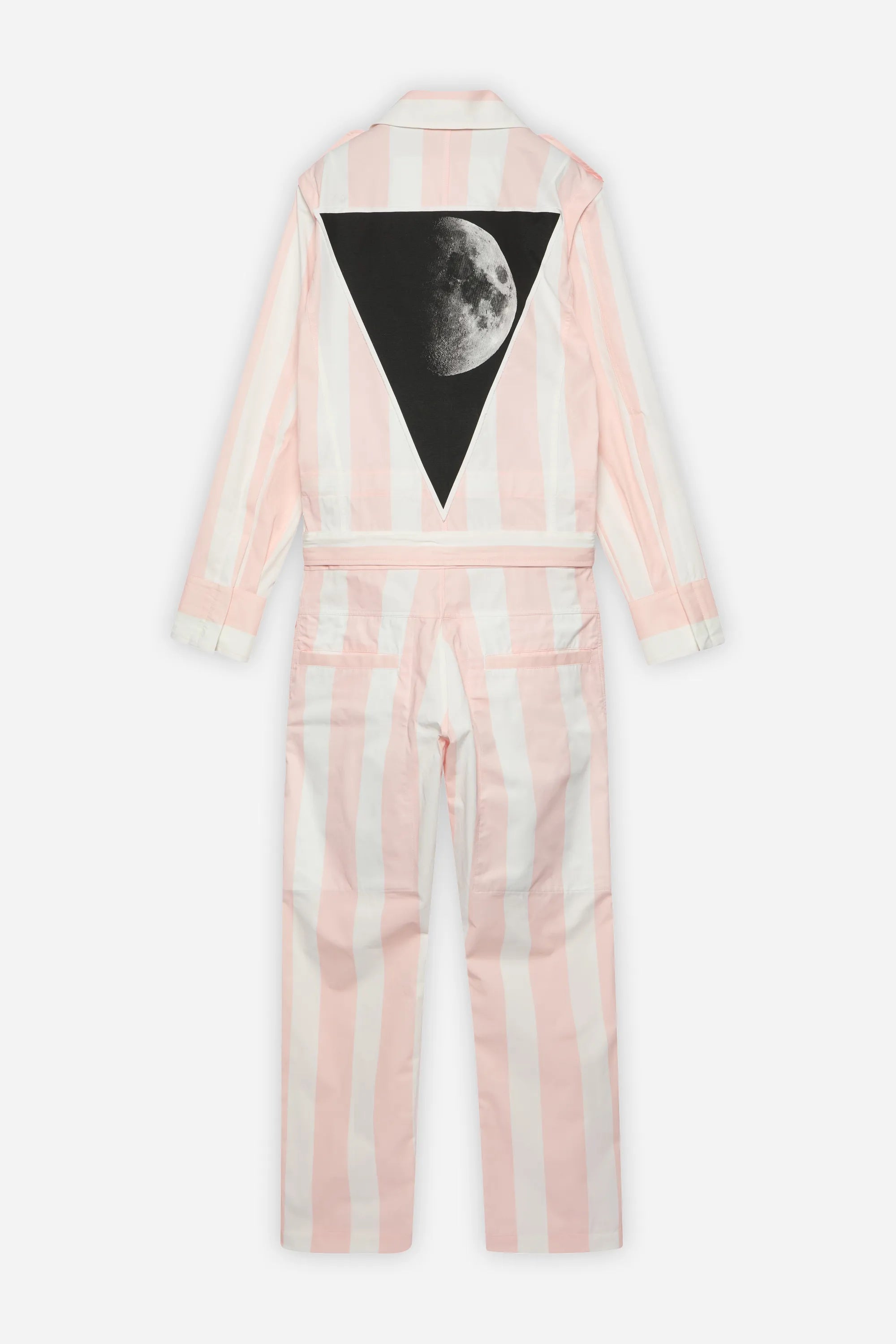 Sebastien Meunier Versatile Moon Printed Cotton Jumpsuit — Chapitre 14 collection - back view