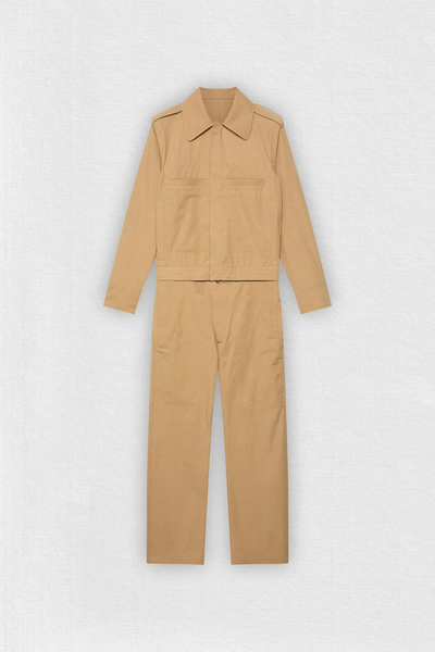 Transformable Overall in Beige
